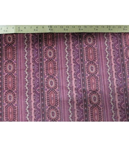 100% Cotton Corduroy Print Pink