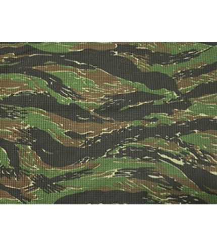 100%Cotton Camouflage Thermal Print Black/Green/Brown
