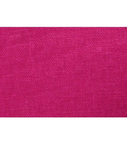 Shirt Weight Cotton Linen Solid Hot Pink